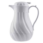 white swirl carafe