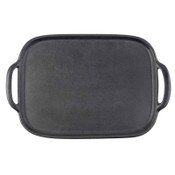 20" faux cast iron tray