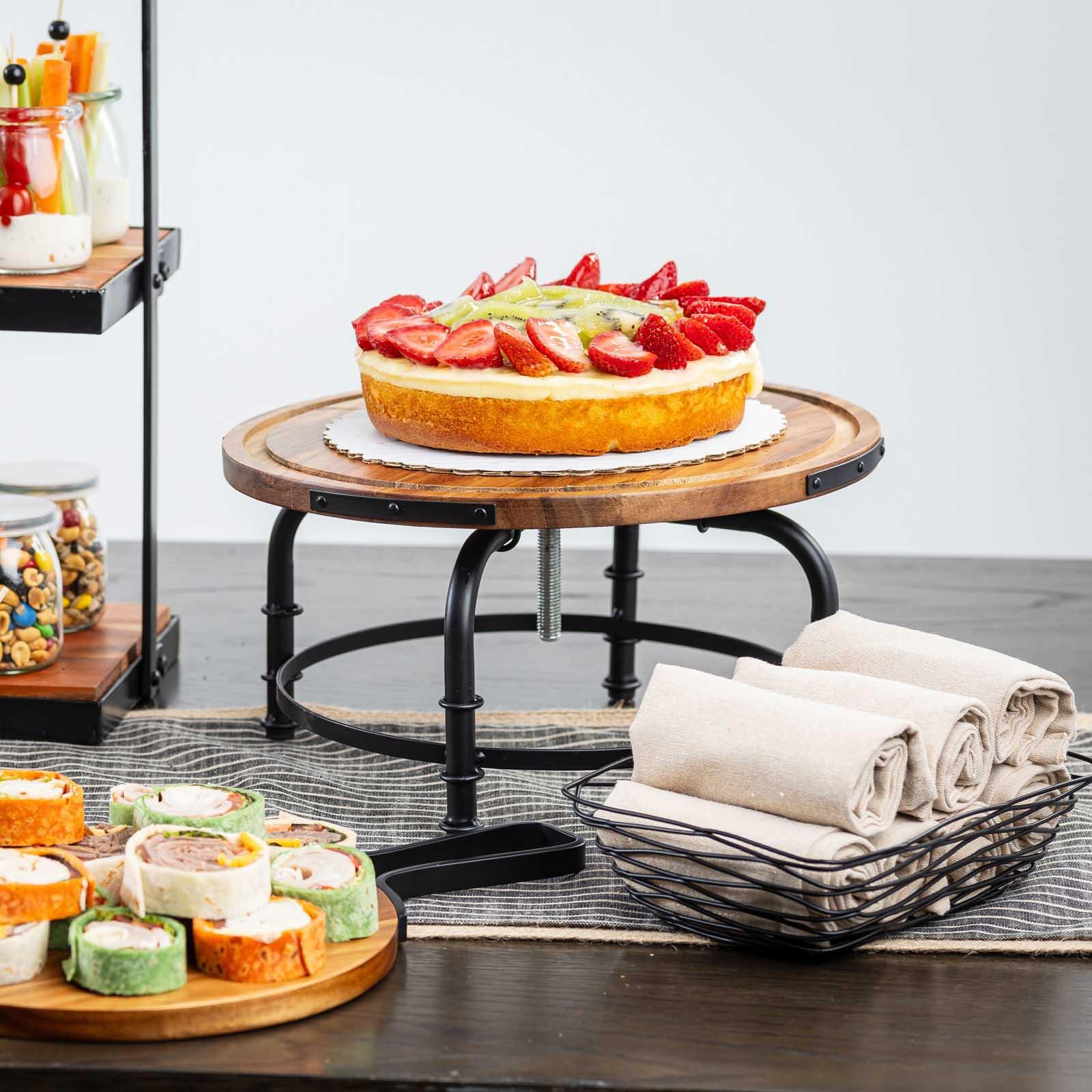 Industrial Collection Rotating Cake Stand