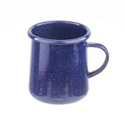 16 oz Blue Enamelware Mug