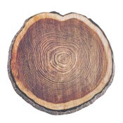 wood look display platter