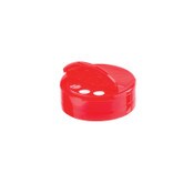 red flip top lid