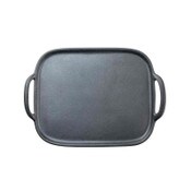 faux cast iron tray