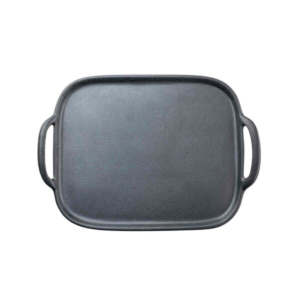 faux cast iron tray