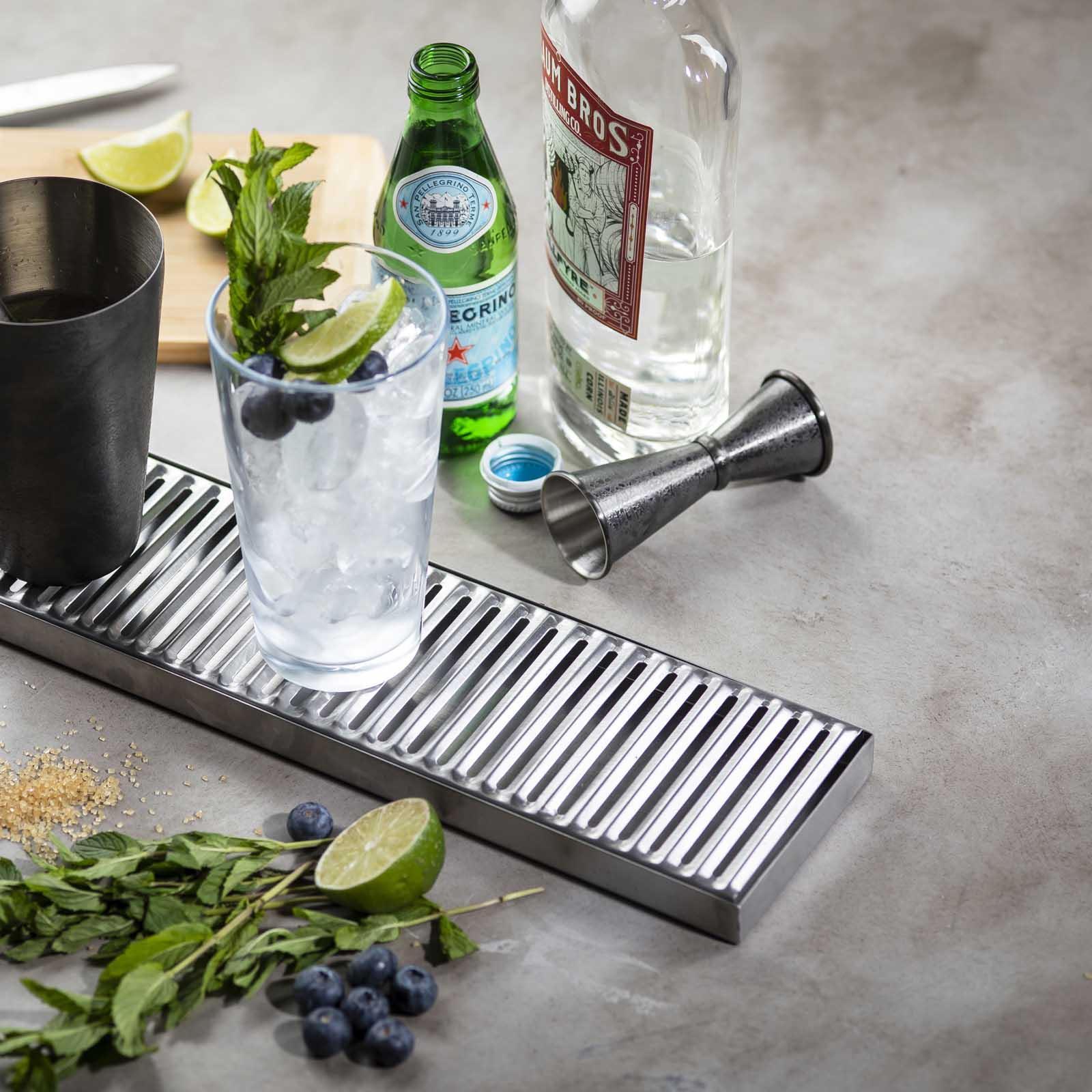 食器 JJ Premium Collection 1 oz / 1.5 oz Japanese Jigger, Acid-Etch Finish