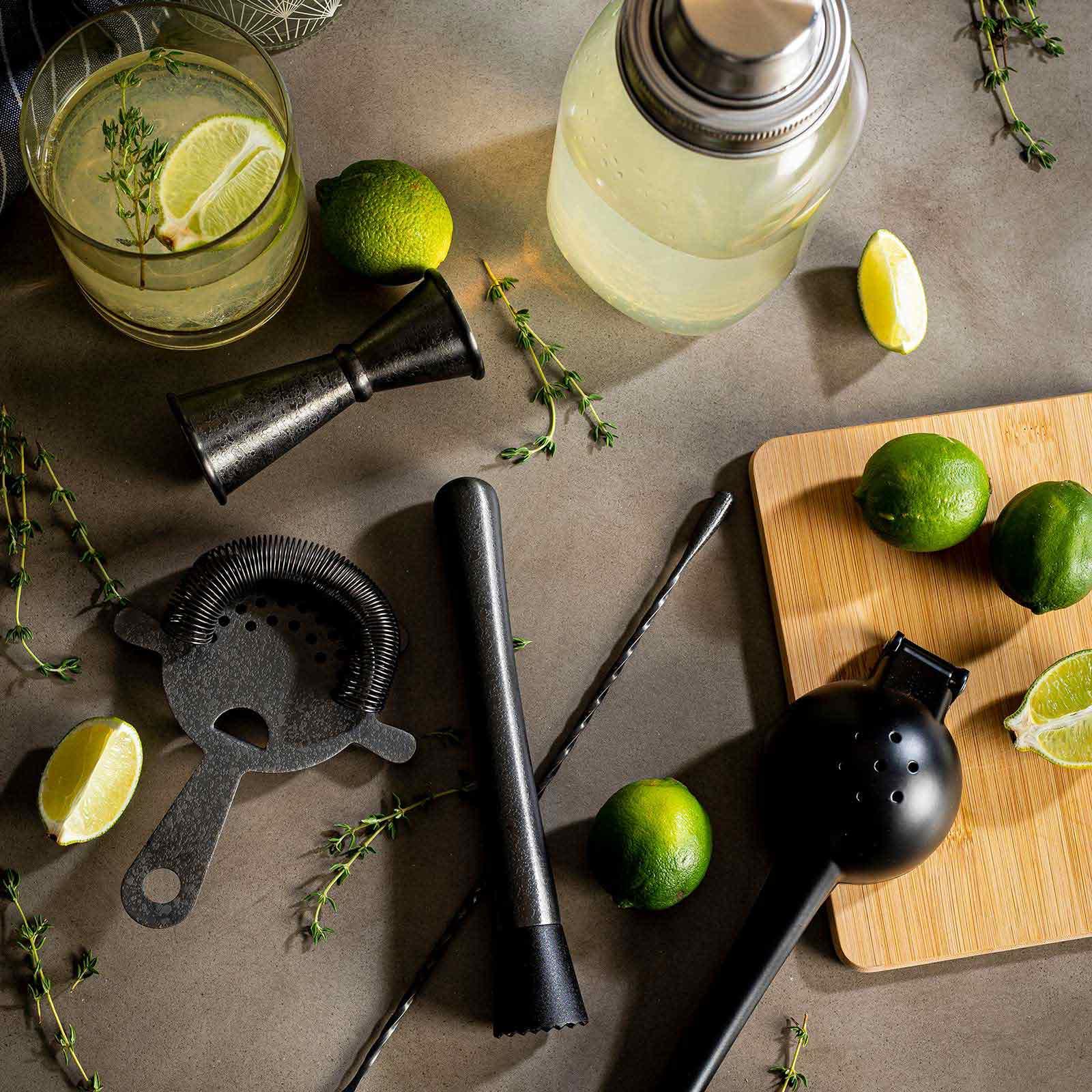 Premium Collection 1 oz / 1.5 oz Japanese Jigger, Acid-Etch Finish