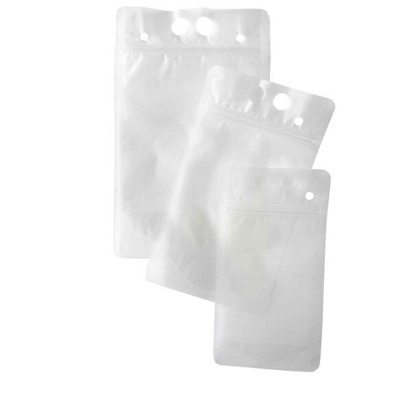 Frosted Drink Pouch 5 1/16 x 1 9/16 x 9 10 pack DP1F