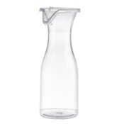 Tablecraft 319 2 Qt. Polycarbonate Pitcher with Ice Core