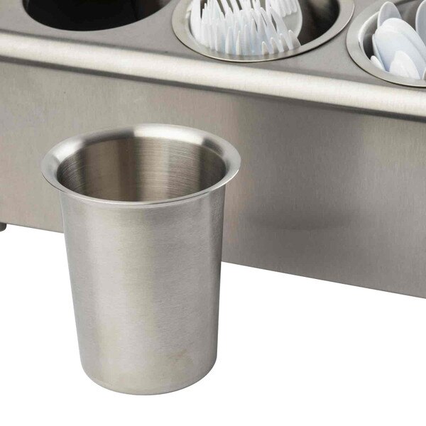 Flatware Cylinder, Stainless Steel