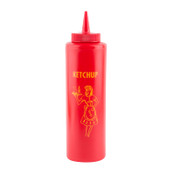 Red Ketchup Squeeze Bottle