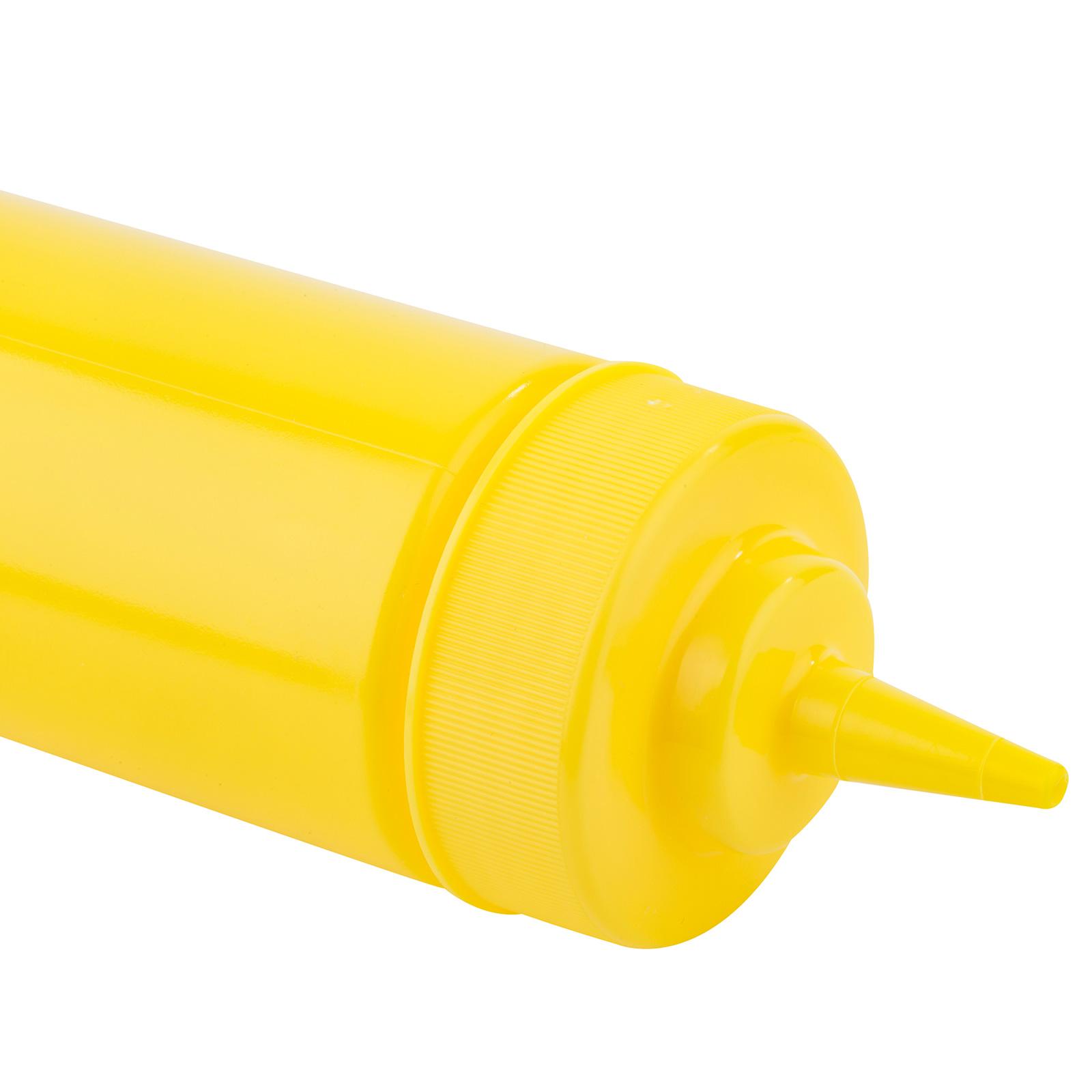 12 oz Widemouth™ Squeeze Bottle, Yellow with Standard TipTop™