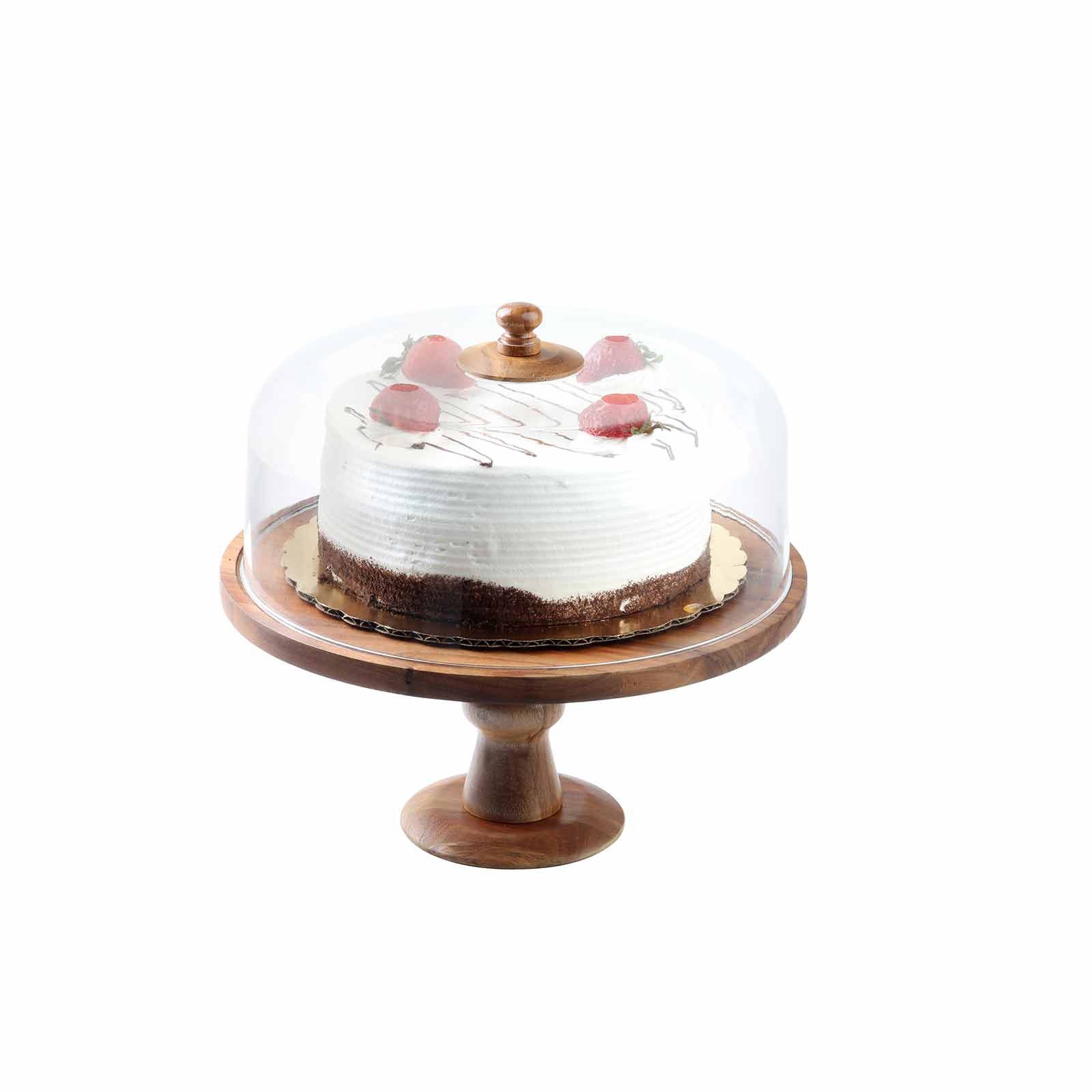 TableCraft Acacia Cake Stand - Thumbnail 5