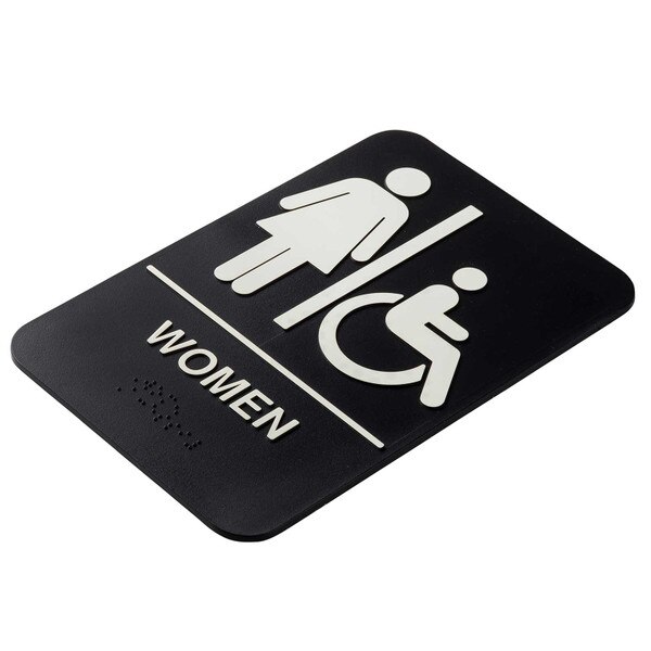 Rectangular Ada Sign Rectangular Sign