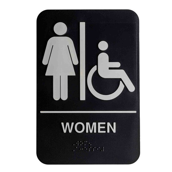 Rectangular Ada Sign Rectangular Sign
