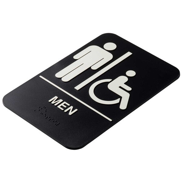 Rectangular Ada Rectangular Sign