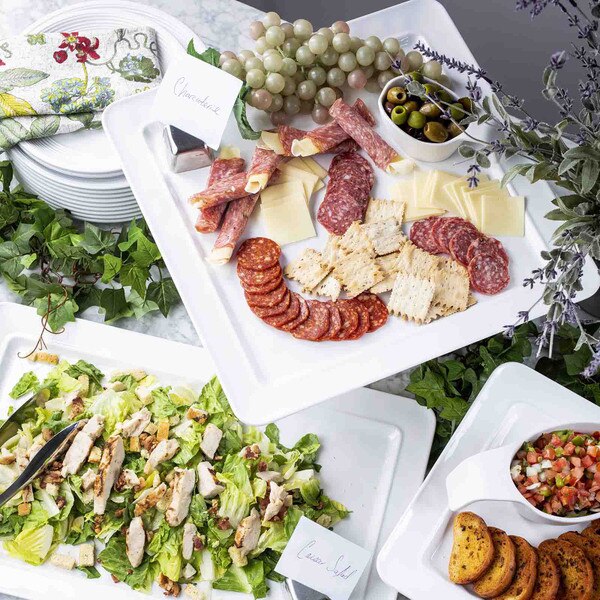 Ridge Collection™ Large Square Serving Platter