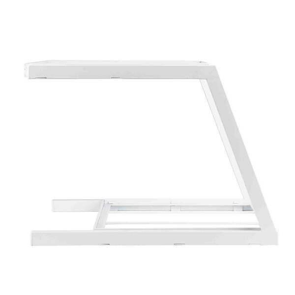 Large Grab & Go Two-Tiered Frame, White