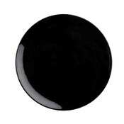 black round platter