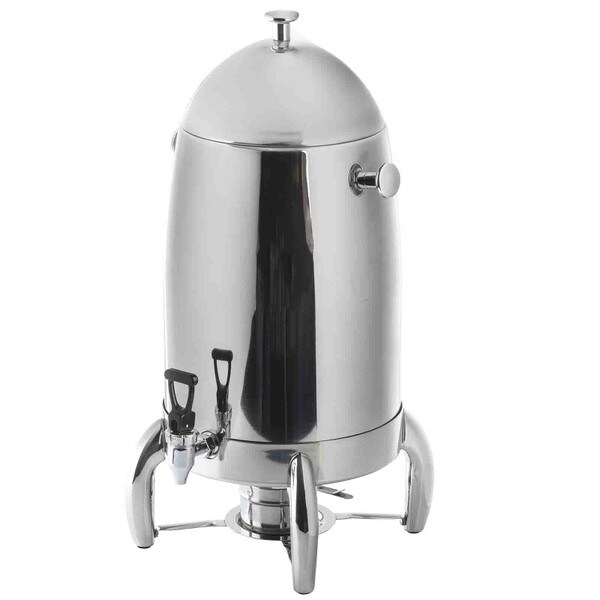 shiny coffee urn