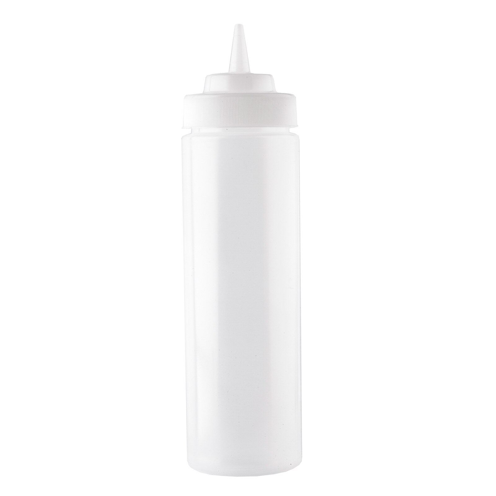 24 oz Widemouth™ Squeeze Bottle, Clear with Standard TipTop