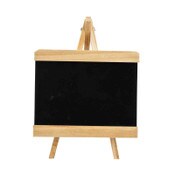 easel tabletop sign