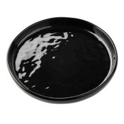 black small plate