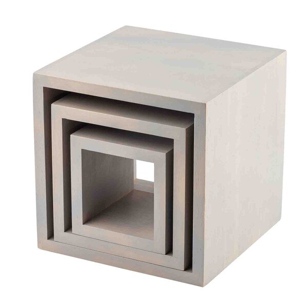 Barclay™ Square Riser Set, Gray