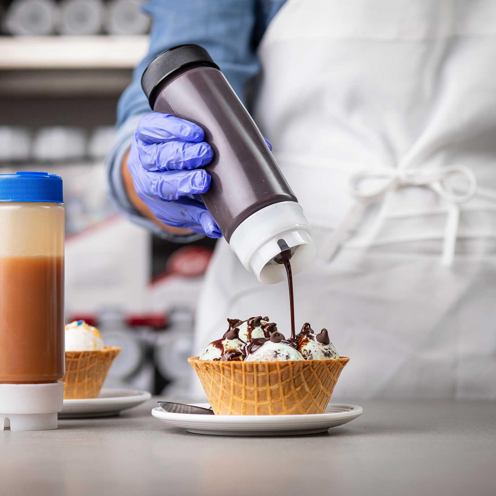 12 oz InvertaTop™ Squeeze Bottle