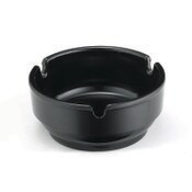 Black mini ashtray, set of 3 - Ashtrays : Buffet Plus