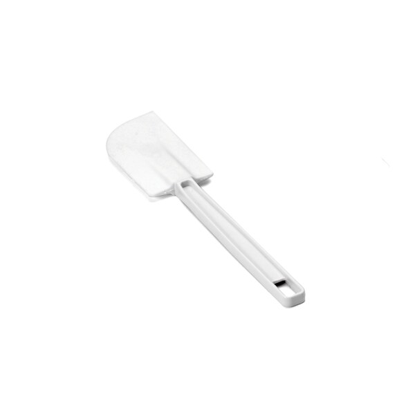 TableCraft 4212 S/S 12 Icing Spatula with White Plastic Handle