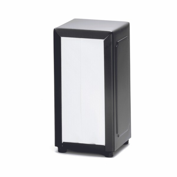 black napkin dispenser