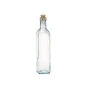 green glass bottle with cork