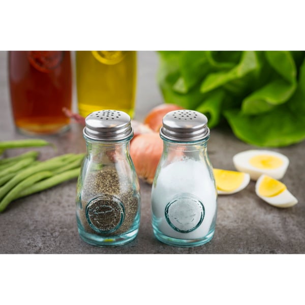 Authentic Collection™ Salt & Pepper Shaker Set With Tops Authentic Collection™ Salt & Pepper Shaker Set With Tops