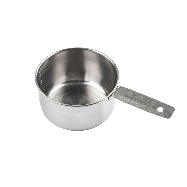 Tablecraft 724A 1/4 Cup Stainless Steel Measuring Cup