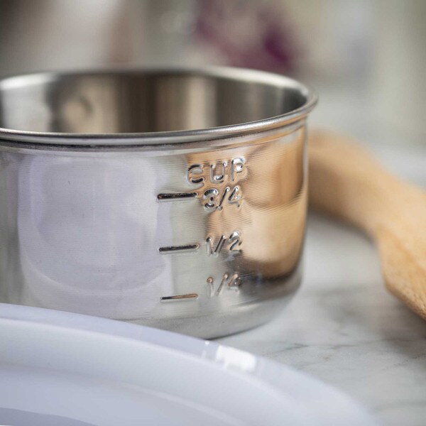 Tablecraft 724D 1 Cup Stainless Steel Measuring Cup