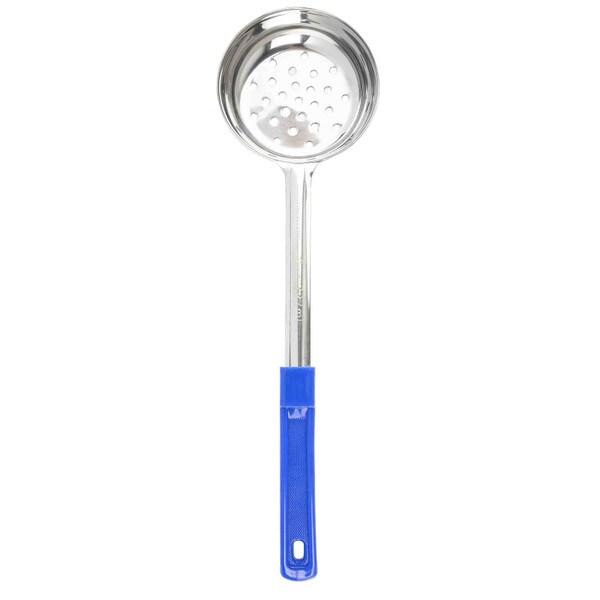 8 oz Blue Perforated Spoonouts