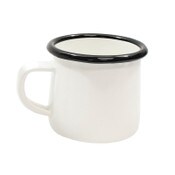 6 oz enamelware mug