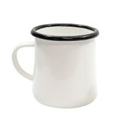 16 oz enamelware mug