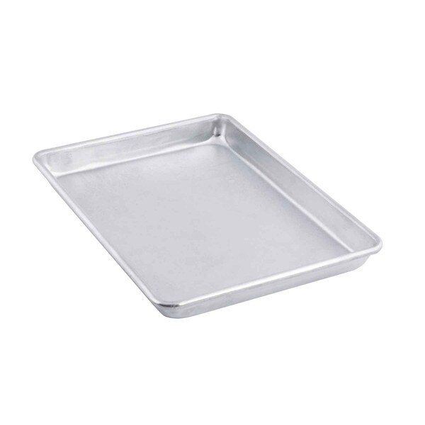 Tablecraft 1/8 Size Aluminum Steel Sheet Pan, 10 x 6 inch -- 12 per case