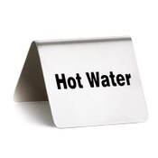 Hot water table tent