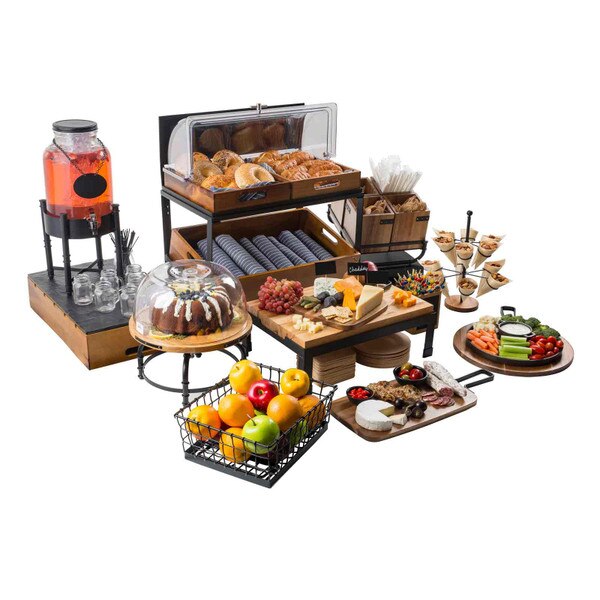 Riser with Butcher Block Top (CBW1218175), 18½ x 12½ x 6½