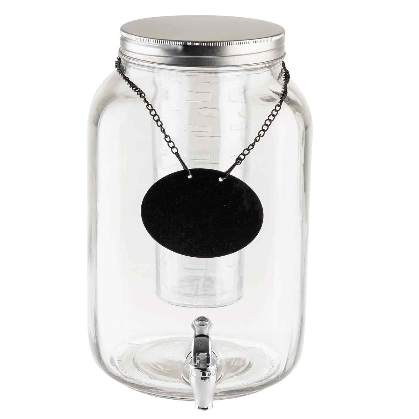 2 Gal Mason Jar Beverage Dispenser