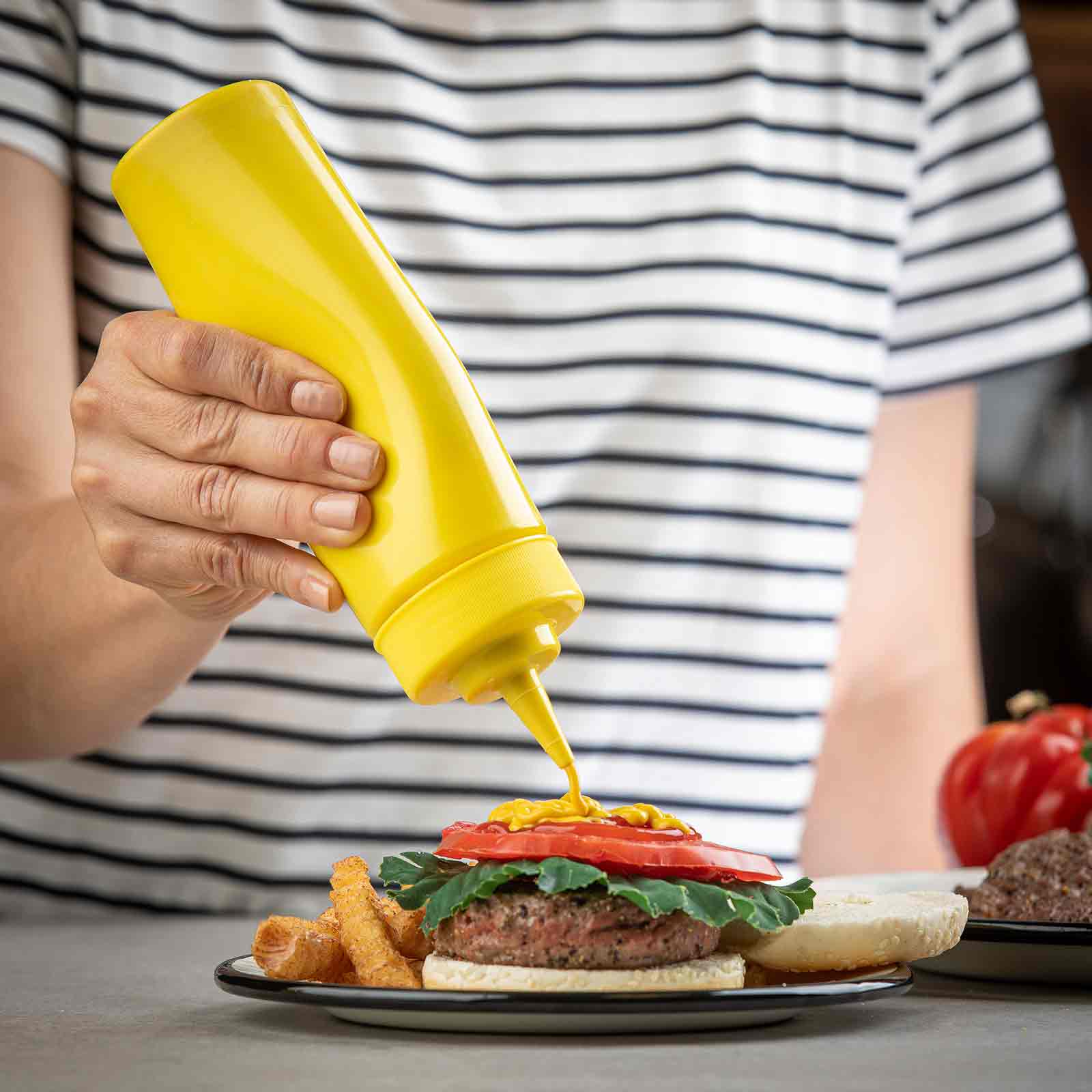 LEMONBOTTLE 10本＋1本サービス 12 oz InvertaTop™ Squeeze Bottle - Pack of 6