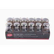 3 oz Glass Salt & Pepper Shakers