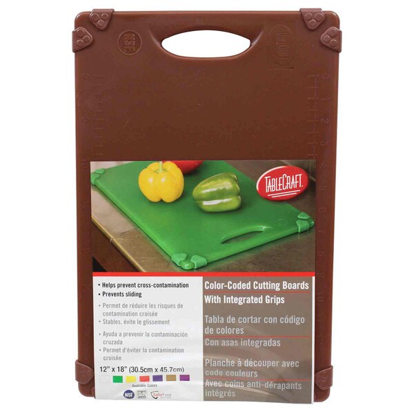 Tablecraft Flexible Cutting Boards 12 x 18 Assorted Colors Set Of 6 Boards  - Office Depot