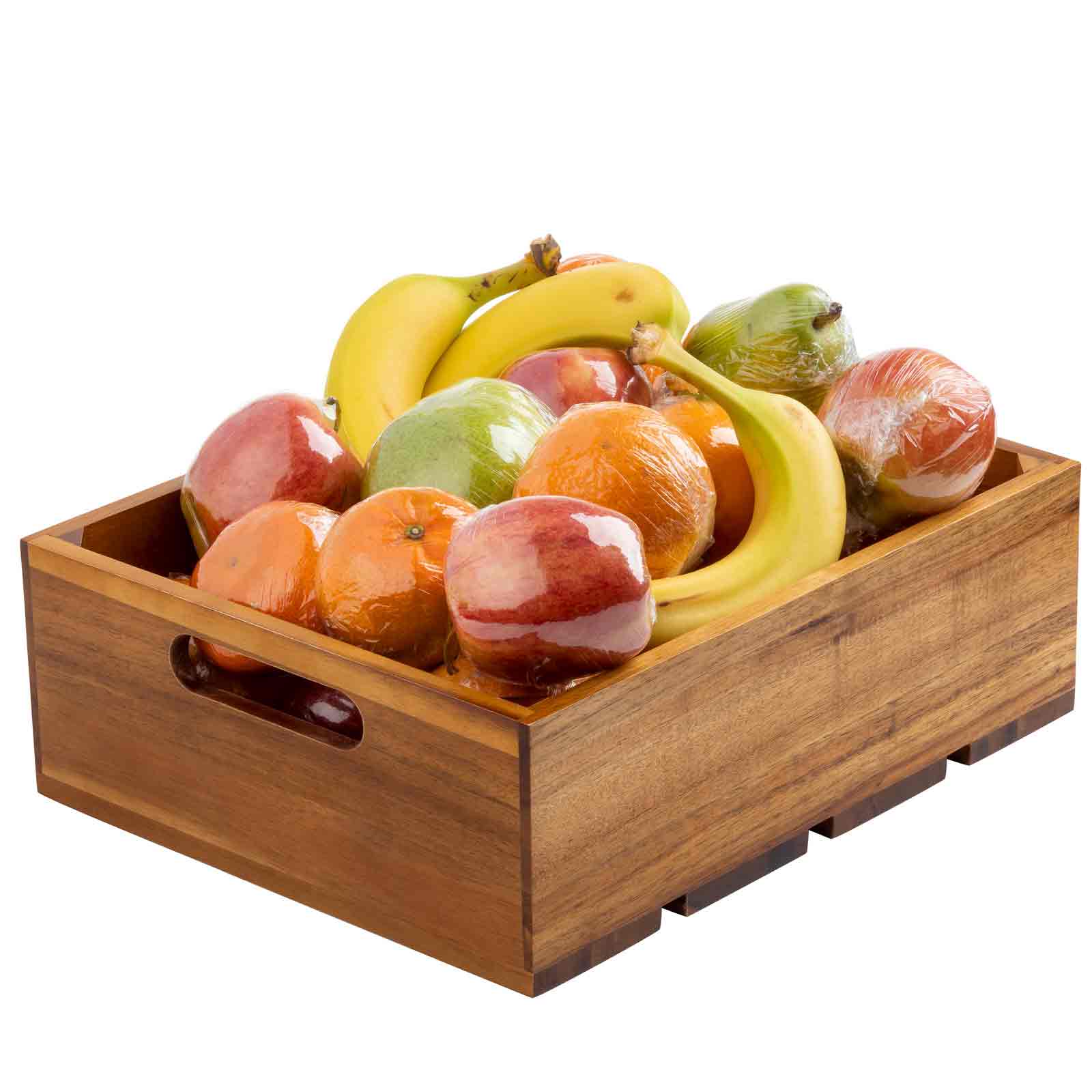 Gastronorm Display Crate, Half Size, Acacia, 4¼
