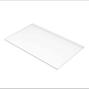 cold holding tray in white