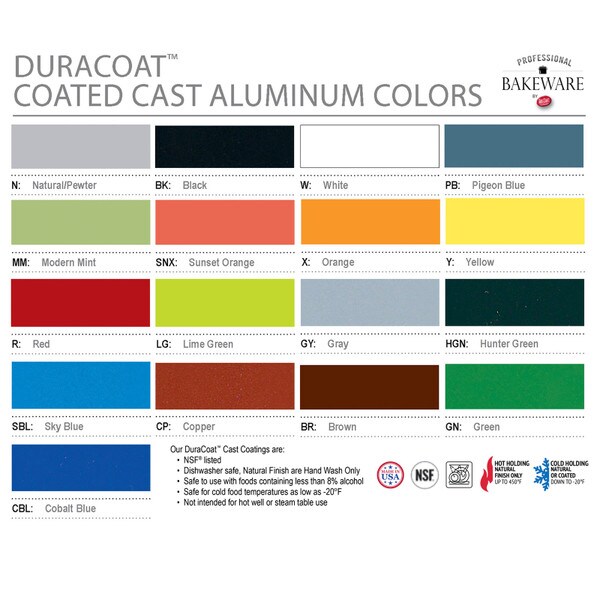 16 duracoat colors