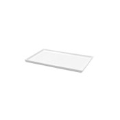 cold holding platter in white