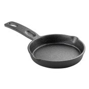 Tablecraft CW30108 Black 11 oz. Cast Iron Mini Skillet